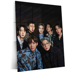 BTS Metal Poster – K-Pop Legends Wall Art for ARMY