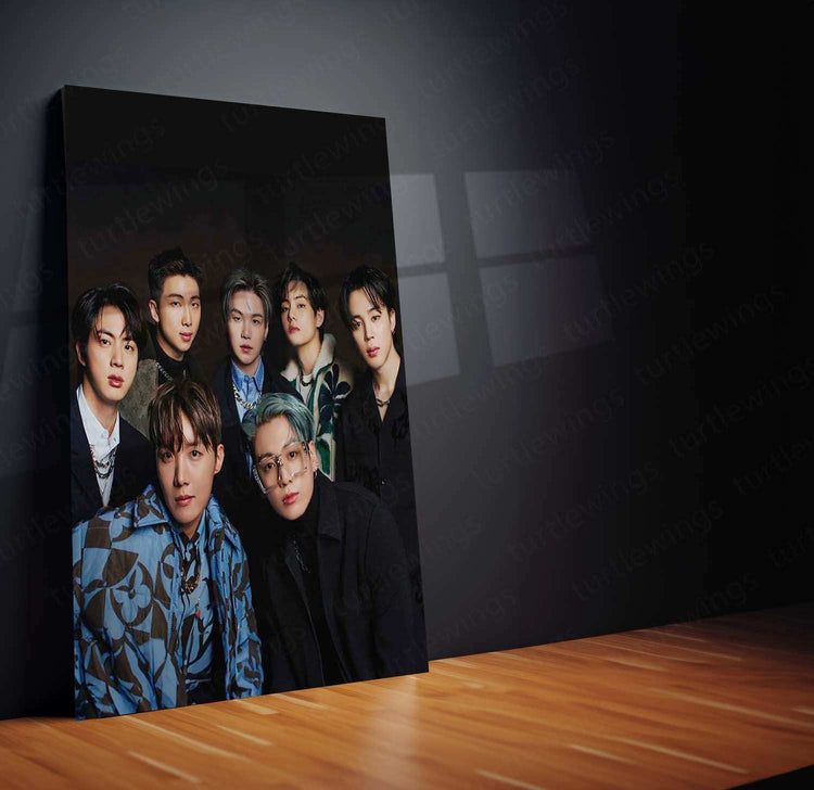 BTS Metal Poster – K-Pop Legends Wall Art for ARMY - TURTLEWINGS 