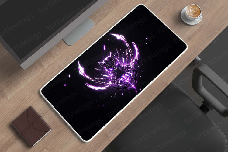 Black Panther Deskmat | Wakanda Forever | Gaming and Office Desk Accessory