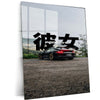 Black Porsche GT3 RS Metal Poster | Sleek and Powerful | Car Enthusiast Art 2