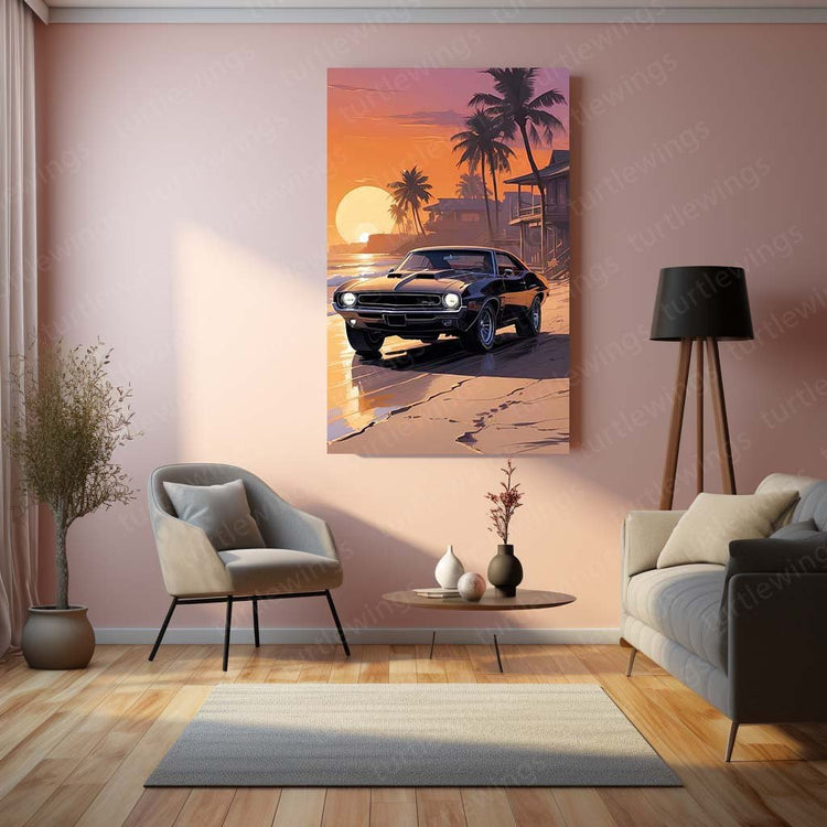 Urban Legends - GTA Car Theme Metal Poster | Gaming Wall Art | HD Quality