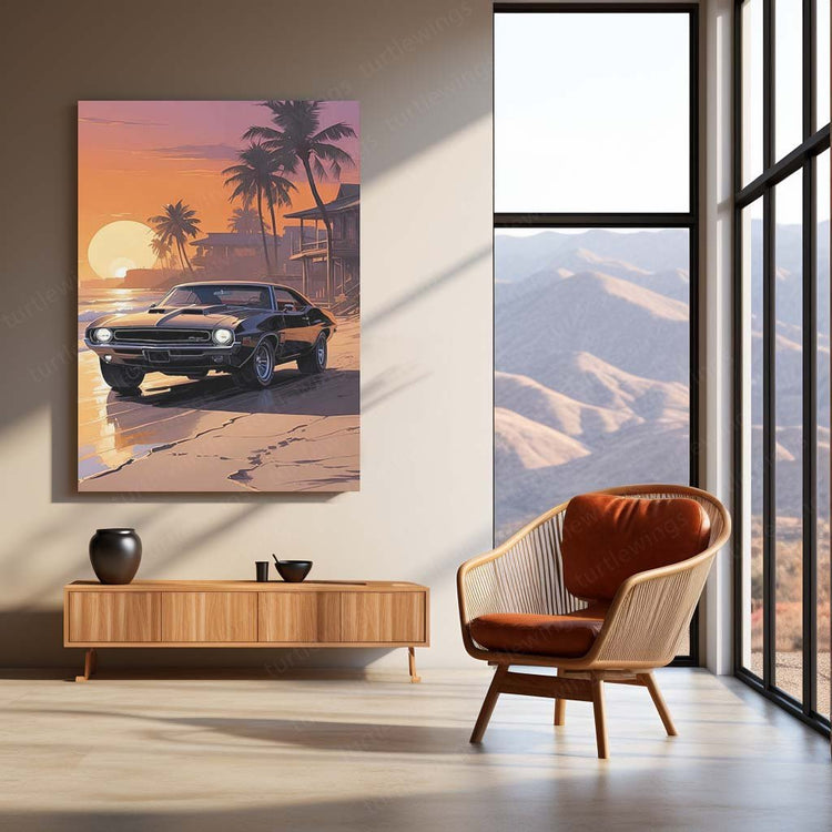 Urban Legends - GTA Car Theme Metal Poster | Gaming Wall Art | HD Quality