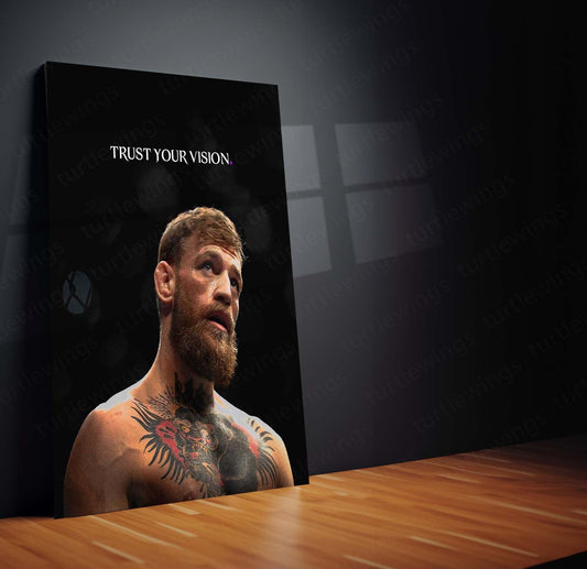 Conor McGregor Quote Metal Poster