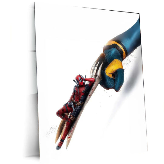 Deadpool x Wolverine Metal Poster