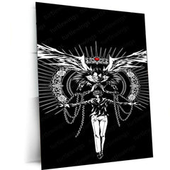 Death Note Metal Poster