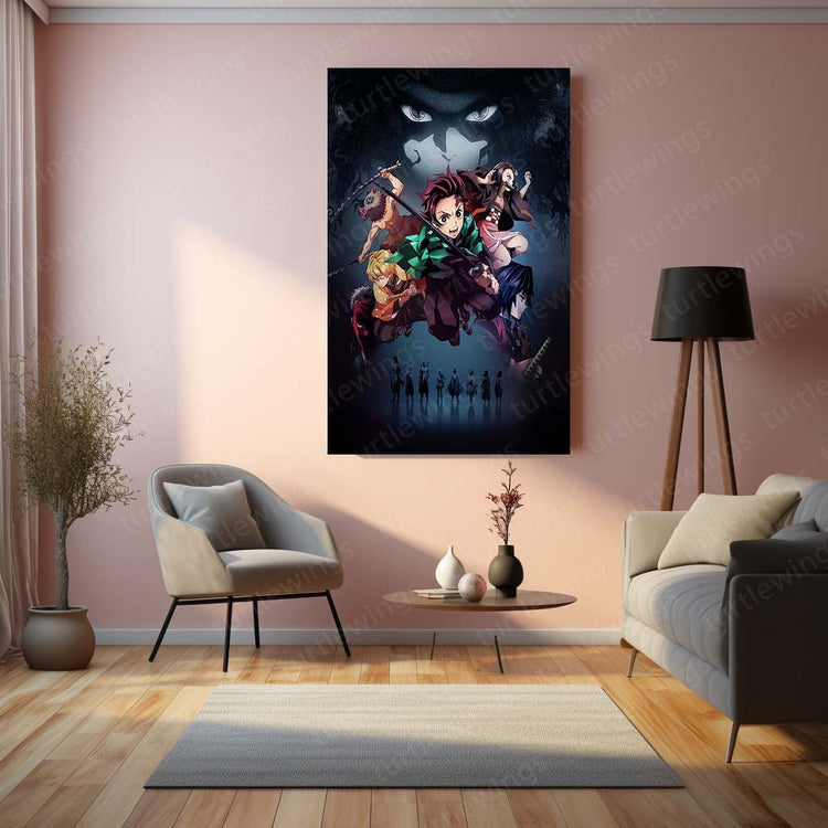 Demon Slayer Metal Poster