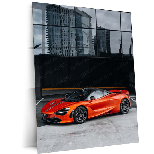 McLaren 720S Metal Poster | Supercar Elegance | HD Print 3