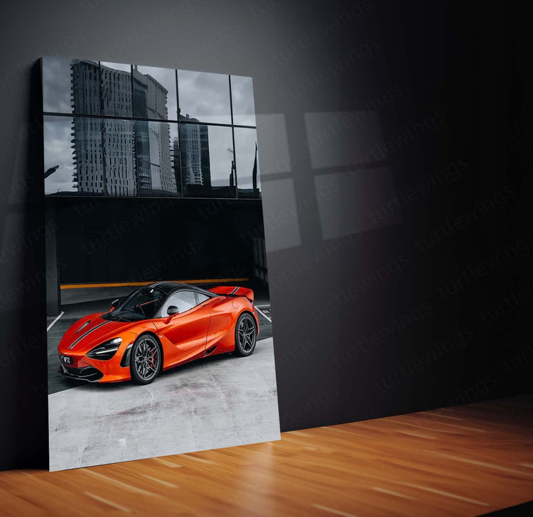 McLaren 720S Metal Poster | Supercar Elegance | HD Print 3