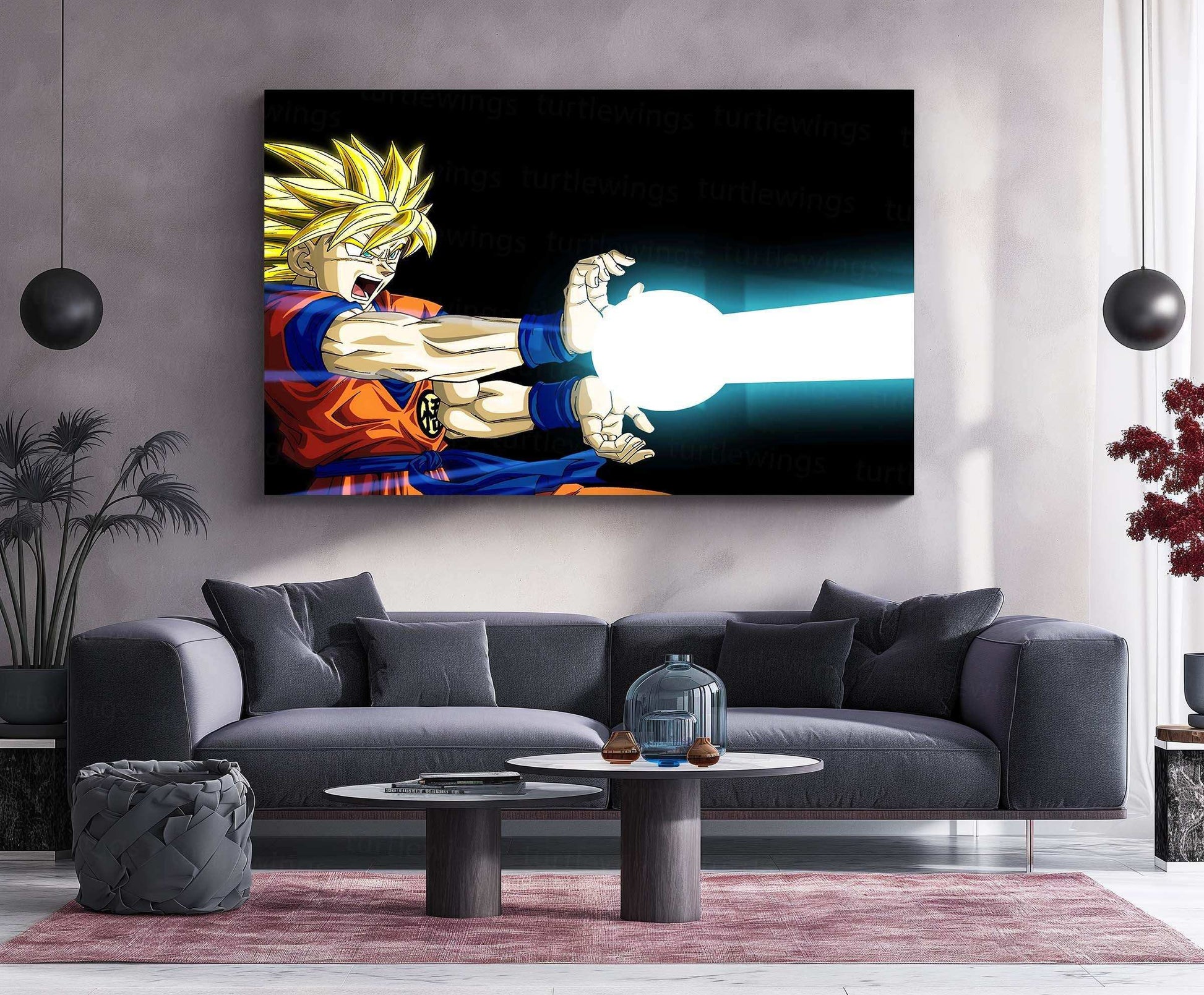 Dragon Ball Neon LED Metal Poster - TURTLEWINGS 