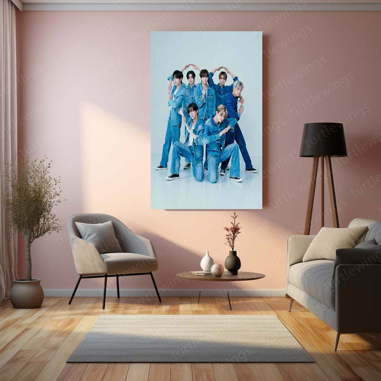 ENHYPEN Metal Poster | Rising Stars of K-Pop | HD Print