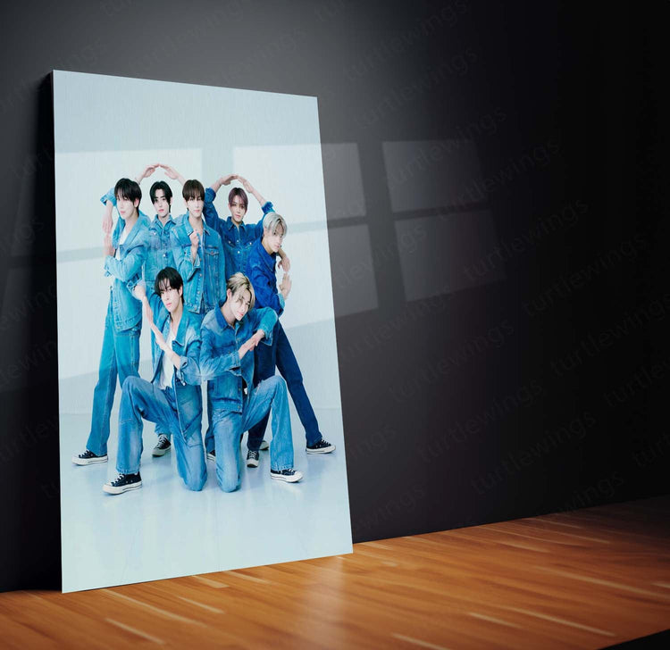 ENHYPEN Metal Poster | Rising Stars of K-Pop | HD Print