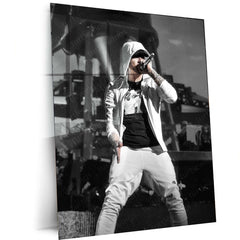 Eminem Metal Poster – Rap Legend Wall Art 1