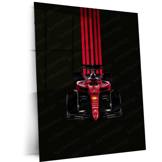 F1 Car Metal Poster – High-Speed Racing Wall Art | Formula 1 Motorsport Decor 3 - TURTLEWINGS 