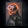 F1 Racing Cars Driver Neon LED Metal Frame – High-Speed Motorsport Art 2