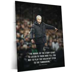 Jose Mourinho Metal Poster – The Special One Wall Art