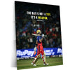 Virat Kohli Final VK Metal Poster – The King of Indian Cricket