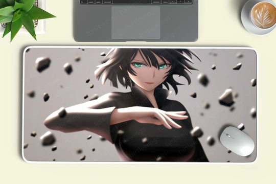 Fubuki One Punch Man Deskmat | Fierce and Elegant Heroine Design