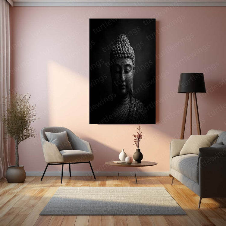 Gautam Buddha Metal Poster