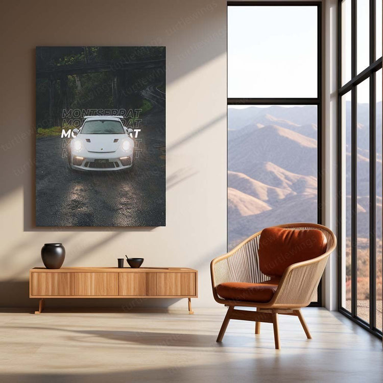 Porsche GT3 RS MR Metal Poster | Motorsport Legend | Car Enthusiast D?cor 3