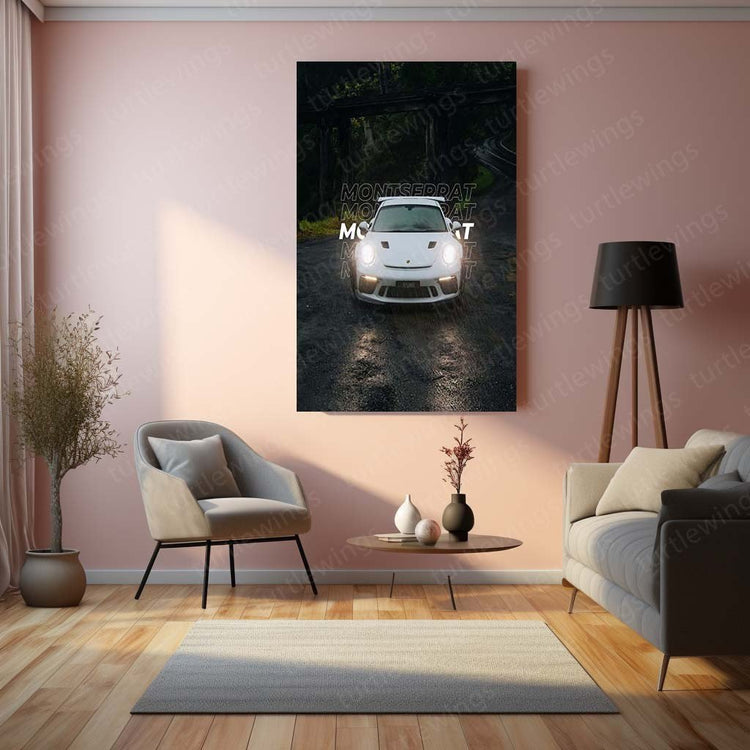 Porsche GT3 RS MR Metal Poster | Motorsport Legend | Car Enthusiast D?cor 3