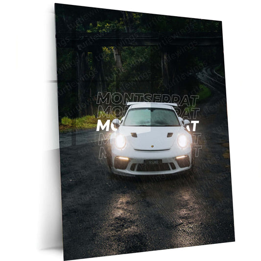 Porsche GT3 RS MR Metal Poster | Motorsport Legend | Car Enthusiast D?cor 3