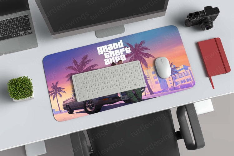 Urban Mayhem - GTA 5 Desk Mat | Gaming Mouse Pad | Two Sizes Available 02