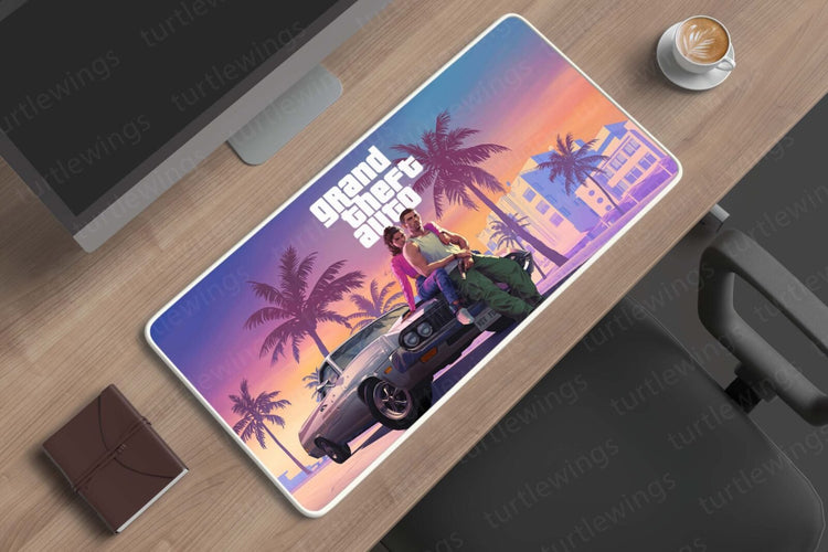 Urban Mayhem - GTA 5 Desk Mat | Gaming Mouse Pad | Two Sizes Available 02