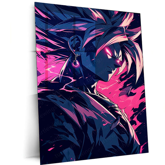 Black Goku Metal Poster - Dragon Ball Super -2