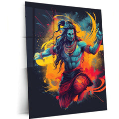 Mahadev Shankar Dancing Metal Print