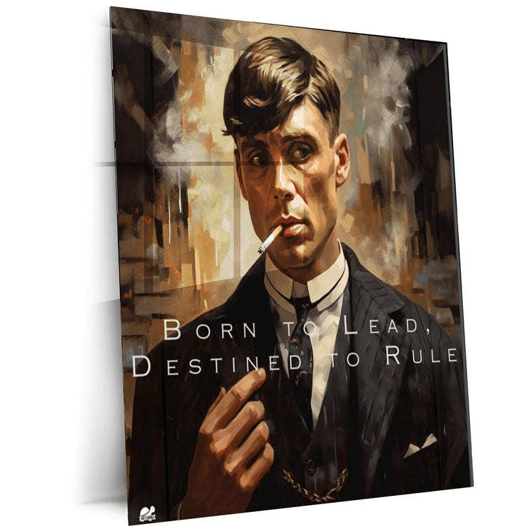 Turtlewings | Thomas Shelby Quoted Metal Print | Peaky Blinders Wall Art | HD Quality