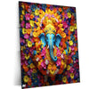 Turtlewings | Ganpati Artistic Metal Print | Modern Spiritual Wall Art | HD Quality