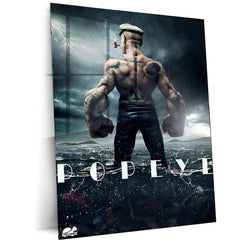 Popeye the Sailor Man metal poster