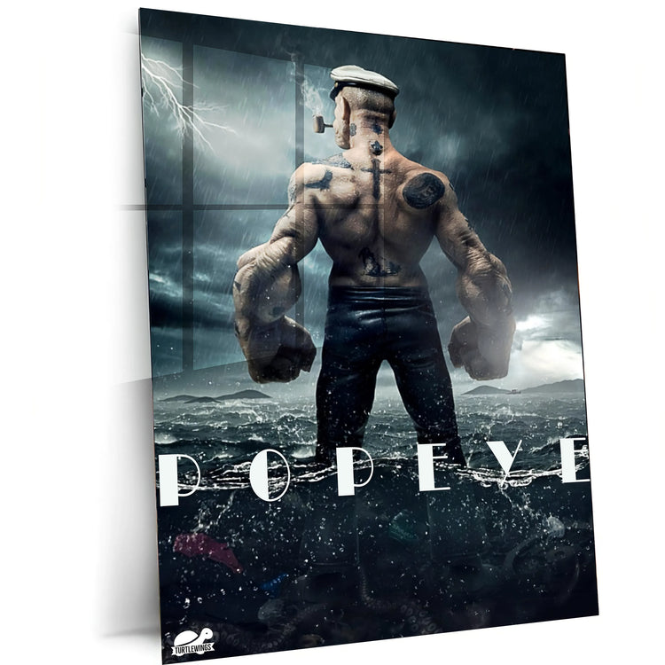 Popeye the Sailor Man metal poster - TURTLEWINGS 