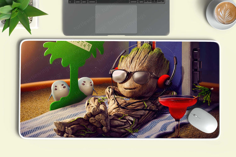 Groot Chilling Deskmat | Guardians of the Galaxy Fan Favorite