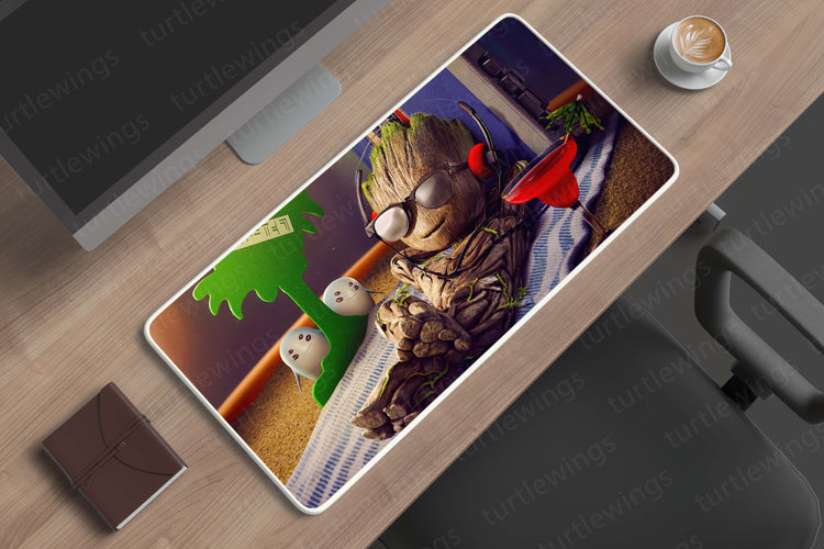 Groot Chilling Deskmat | Guardians of the Galaxy Fan Favorite