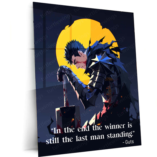 Guts | Berserk Metal Poster