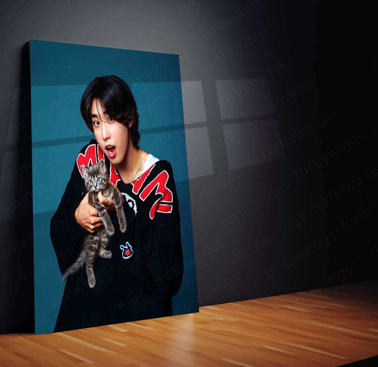 Han Jisung Metal Poster – Stray Kids Rap & Vocal Genius Wall Art for STAYs - TURTLEWINGS 