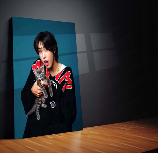 Han Jisung Metal Poster | Stray Kids Genius | HD Print