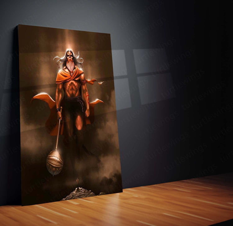 Lord Hanuman Metal Poster 8