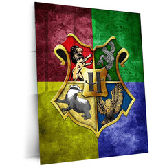 Harry Potter Metal Poster – Magical Wall Art | Wizarding World Decor