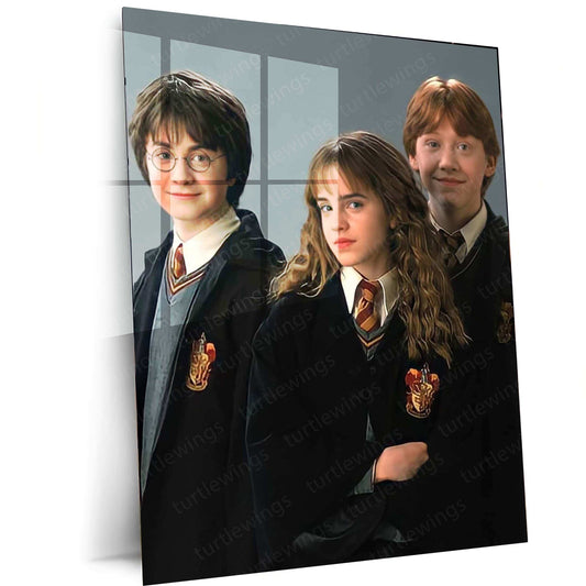 Harry Potter Metal Poster – Magical Wall Art | Wizarding World Decor 3 - TURTLEWINGS 