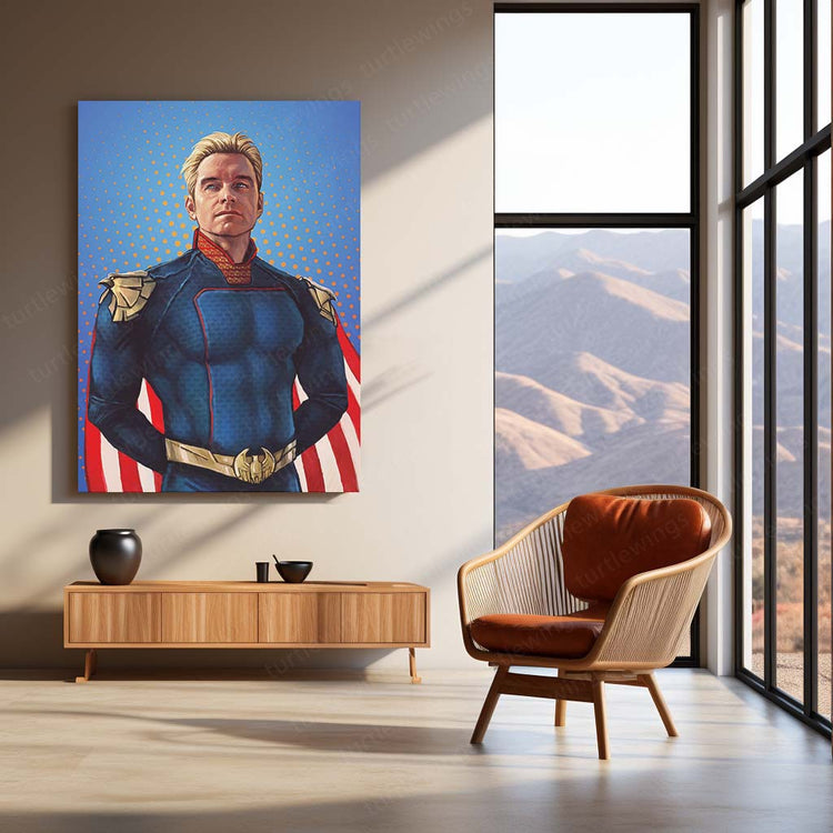 Homelander - The Boys Metal Poster 3