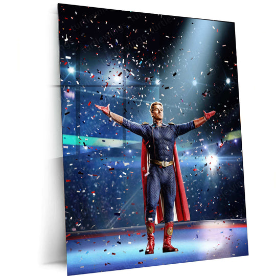 Homelander Metal Poster – The Boys Superhero Villain Wall Art | Power & Chaos Decor 4 - TURTLEWINGS 