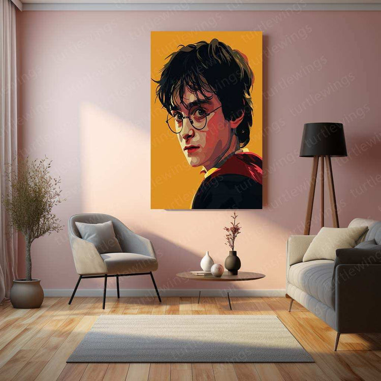 Harry Potter Metal Poster – Magical Wall Art | Wizarding World Decor 6 - TURTLEWINGS 