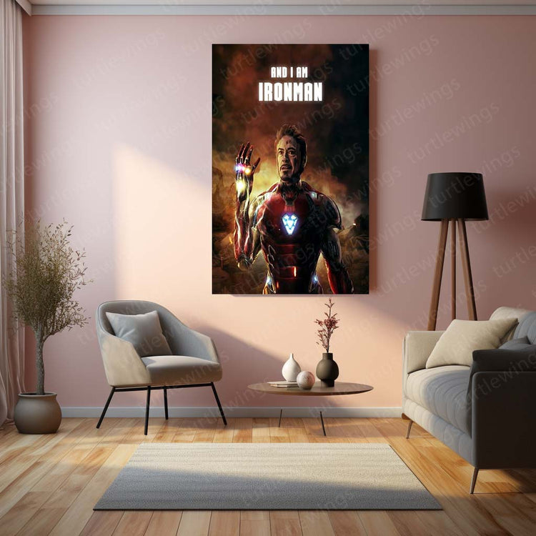 Ironman Metal Poster 3