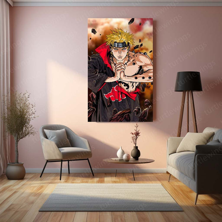 Naruto Metal Poster | Anime Wall Art | HD Print 1