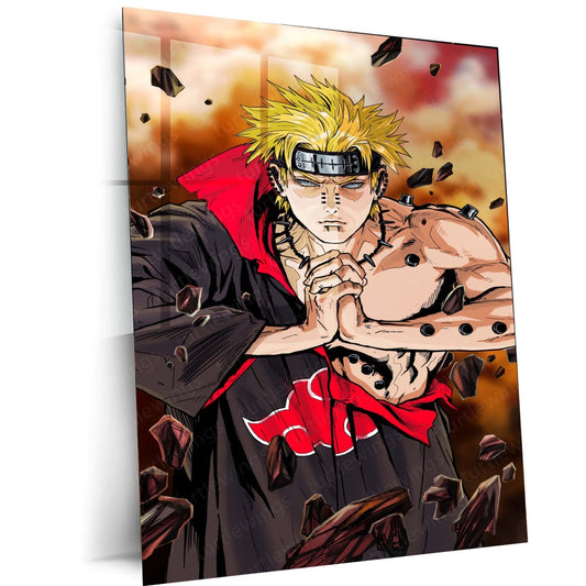 Naruto Metal Poster | Anime Wall Art | HD Print 1