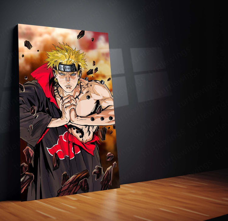 Naruto Metal Poster | Anime Wall Art | HD Print 1