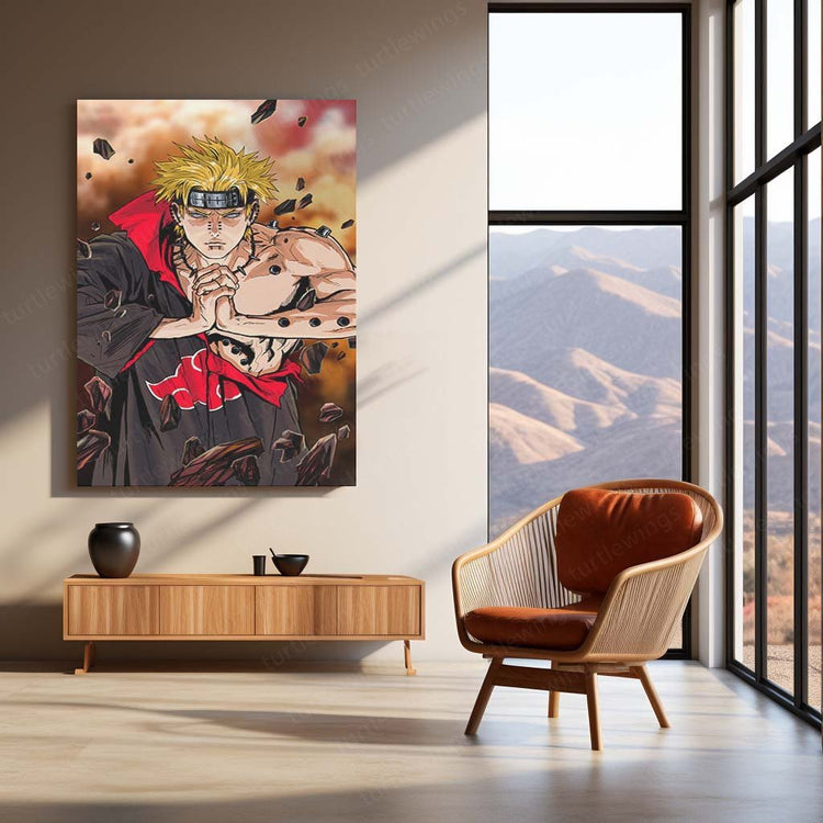 Naruto Metal Poster | Anime Wall Art | HD Print 1