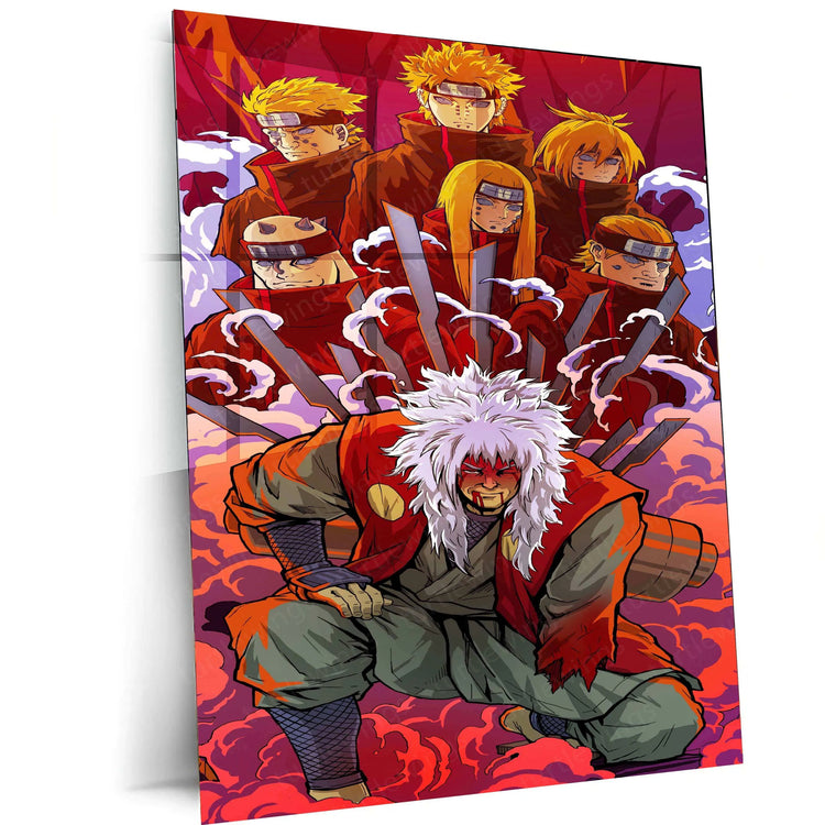 JIRAYA anime metal poster - TURTLEWINGS 